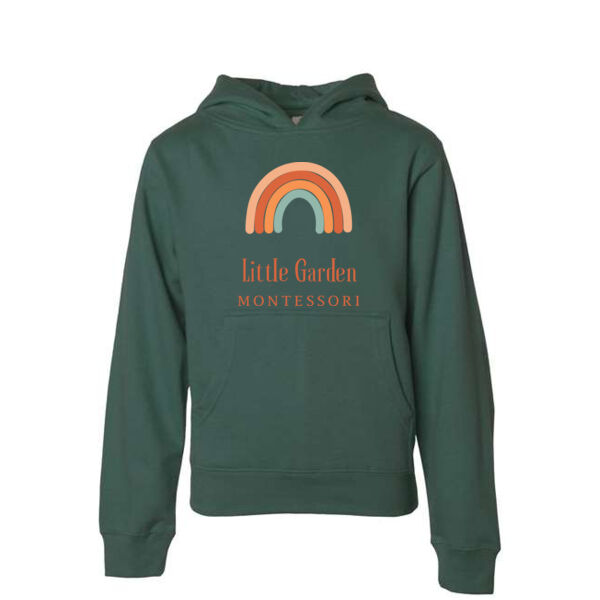 Independent Trading Co. - Youth Midweight Hooded Sweatshirt  - Printed Logo Thumbnail