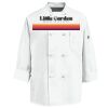 Eight Knot Button Chef Coat with Thermometer Pocket Thumbnail