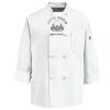 Eight Knot Button Chef Coat with Thermometer Pocket Thumbnail