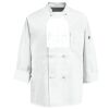 Eight Knot Button Chef Coat with Thermometer Pocket Thumbnail
