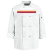 Eight Knot Button Chef Coat with Thermometer Pocket Thumbnail