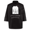 Black Knot Button Chef Coat Thumbnail