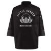 Black Knot Button Chef Coat Thumbnail